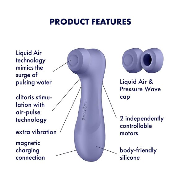 Satisfyer Pro 2 Gen3 - stimulator clitoridian cu unde de aer - reîncărcabil
