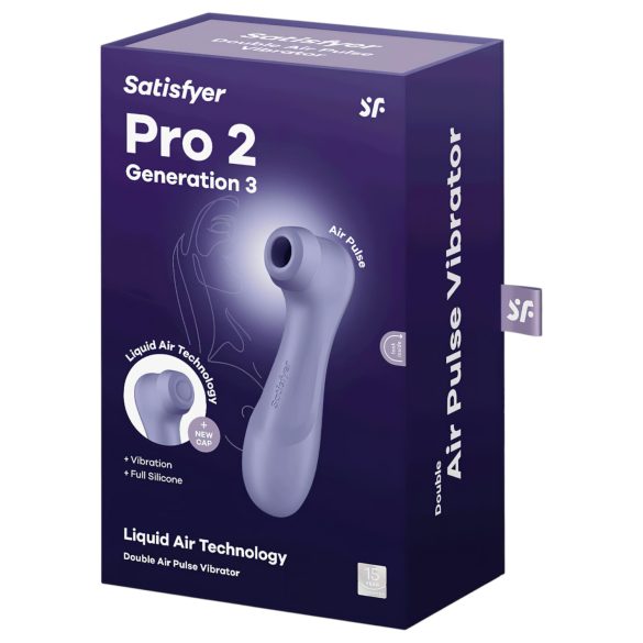 Satisfyer Pro 2 Gen3 - stimulator clitoridian cu unde de aer - reîncărcabil
