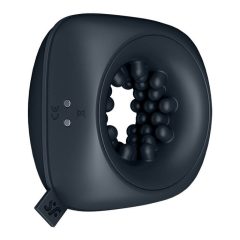   Satisfyer Ring Stroker - masturbator cu vibrații și acumulator (negru)