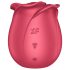 Satisfyer Pro 2 Rose Clasic - Stimulator clitoridian cu unde (roșu)