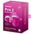 Satisfyer Pro 2 Modern Blossom - stimulator clitoridian cu unde de aer - roz