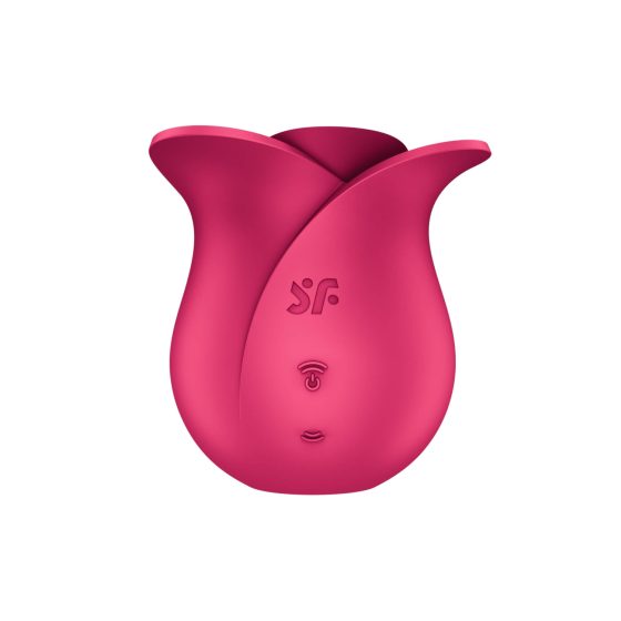 Satisfyer Pro 2 Rose Modern - stimulator de clitoris cu undă de aer, reîncărcabil (roșu)