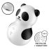 Satisfyer Pocket Panda - stimulator clitoridian cu unde de aer - negru