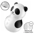 Satisfyer Pocket Panda - stimulator clitoridian cu unde de aer - negru