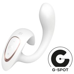   Satisfyer G for Goddess 1 - vibrator pentru clitoris și punctul G - alb