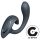 Satisfyer G for Goddess 1 - vibrator clitoridian și punctul G - silicon gri
