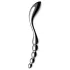 Satisfyer Star Force 1 - dildo metalic cu bile - oțel inoxidabil argintiu
