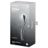 Satisfyer Star Force 1 - dildo metalic cu bile - oțel inoxidabil argintiu