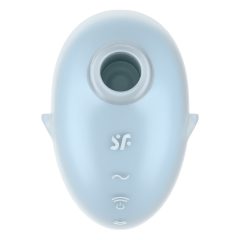   Satisfyer Cutie Ghost - stimulator de clitoris cu undă de aer alimentat de baterii (albastru)