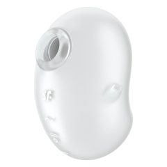   Satisfyer Cutie Ghost - stimulator de clitoris cu undă de aer alimentat de baterii (alb)