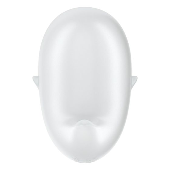Satisfyer Cutie Ghost - stimulator de clitoris cu undă de aer alimentat de baterii (alb)