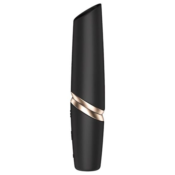 Satisfyer Perfect Kiss - vibrator-ruj (negru)