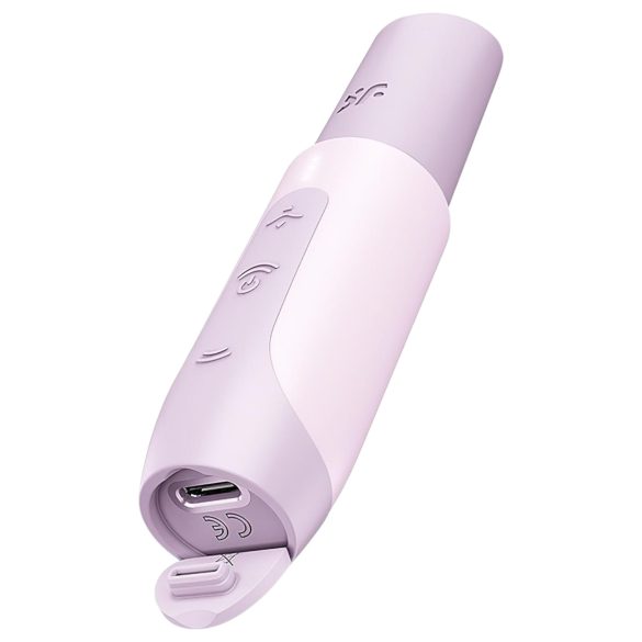 Satisfyer Secret Kiss - vibrator clitoridian cu unde de aer - roz