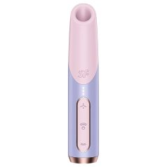   Satisfyer Bold Kiss - vibratoare tip ruj cu pulsații aeriene - roz