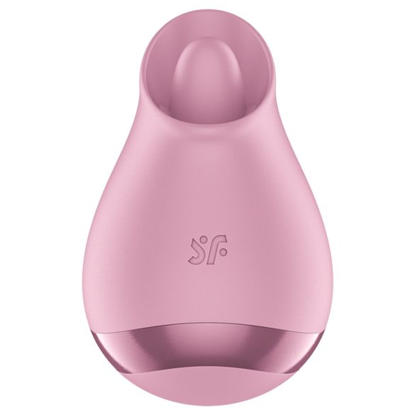 Satisfyer Tongue Player - vibrator cu limbă pentru clitoris - roz