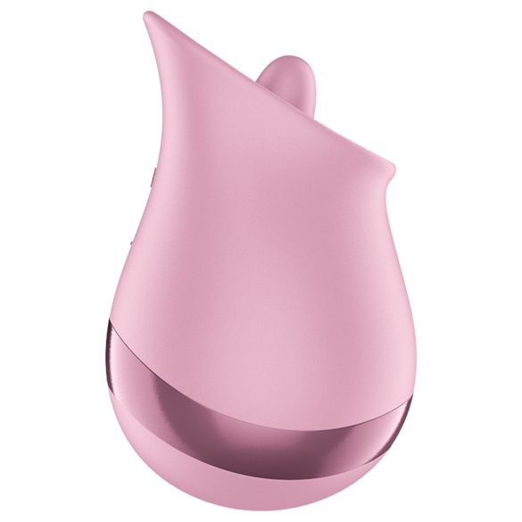 Satisfyer Tongue Player - vibrator cu limbă pentru clitoris - roz