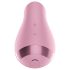 Satisfyer Tongue Player - vibrator cu limbă pentru clitoris - roz