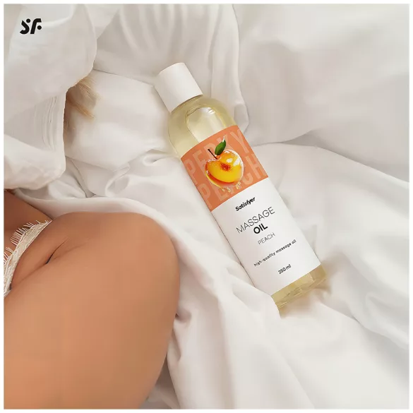 Satisfyer - ulei de masaj aromă piersică 250ml