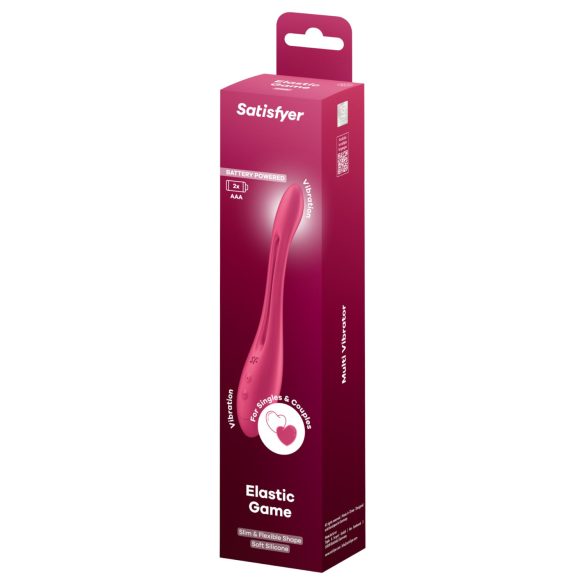 Satisfyer - vibrator pentru cuplu flexibil - roz