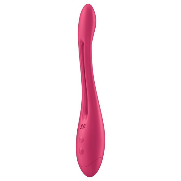 Satisfyer - vibrator pentru cuplu flexibil - roz