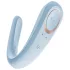 Satisfyer Double Classic - vibrator de cuplu (albastru)