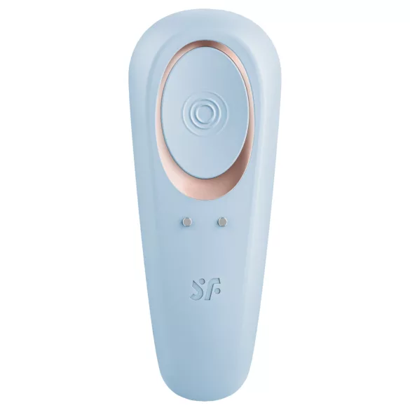 Satisfyer Double Classic - vibrator de cuplu (albastru)