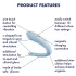Satisfyer Double Classic - vibrator de cuplu (albastru)