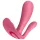 Satisfyer Top Secret+ - vibrator purtabil pentru punctul G și anal (roz)