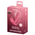 Satisfyer Top Secret+ - vibrator purtabil pentru punctul G și anal (roz)