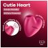 Satisfyer Cutie Heart - stimulator clitoridian cu unde de aer - roz