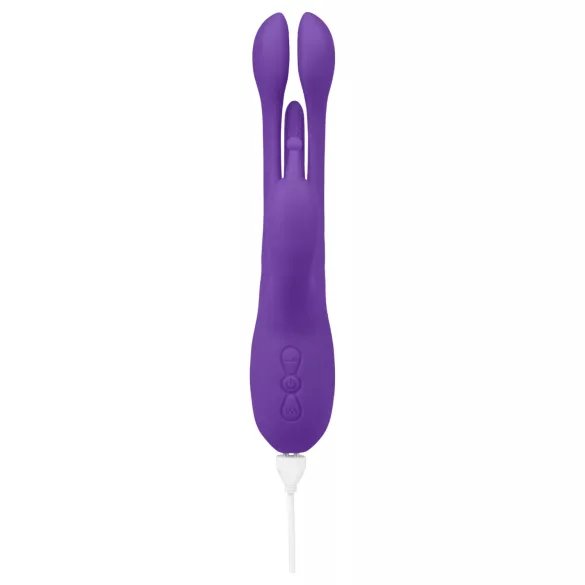 EIS - Vibrator cu limbă mișcătoare și braț pentru clitoris - mov