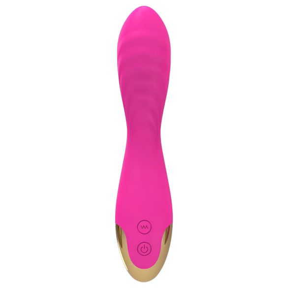 Mrow - vibrator pentru punctul G, rezistent la apă, reîncărcabil - roz