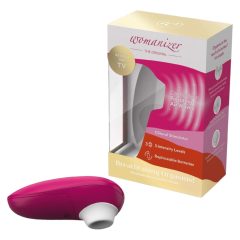   Womanizer Mini - stimulator clitoridian pe bază de valuri de aer (bordo)