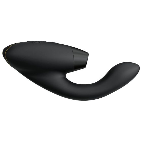 Womanizer Duo 2 - Vibrator pentru punctul G și stimulator pentru clitoris, impermeabil (negru)