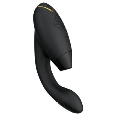   Womanizer Duo 2 - Vibrator pentru punctul G și stimulator pentru clitoris, impermeabil (negru)