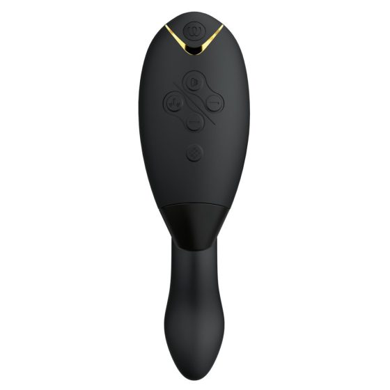 Womanizer Duo 2 - Vibrator pentru punctul G și stimulator pentru clitoris, impermeabil (negru)