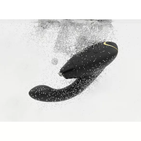 Womanizer Duo 2 - Vibrator dublu G-spot și clitoris - negru