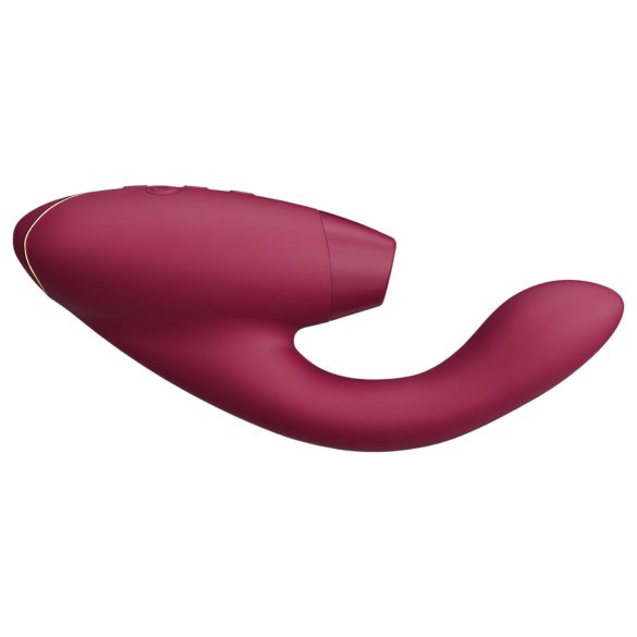 Womanizer Duo 2 - Vibrator 2în1 punctul G și clitoridian - roșu