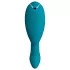 Womanizer DUO 2 - vibrator tip rabbit cu aspirație clitoridiană (Petrol)