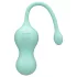 ROMP Cello - bilă vaginală cu vibrații și telecomandă - verde