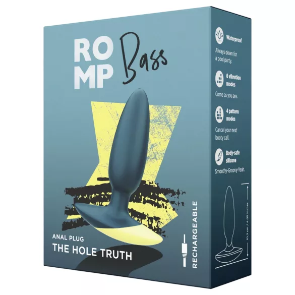 ROMP Bass - vibrator anal - verde