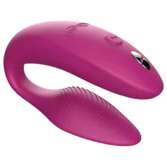   We‑Vibe Sync - vibrator pentru cuplu cu aplicație și telecomandă (roz)