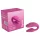 We‑Vibe Sync - vibrator pentru cuplu cu aplicație și telecomandă (roz)