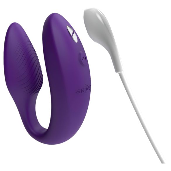 We-Vibe Sync - vibrator pentru cuplu, control prin aplicație, wireless, lila