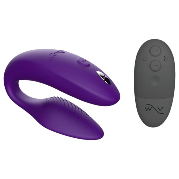 We-Vibe Sync - vibrator pentru cuplu, control prin aplicație, wireless, lila