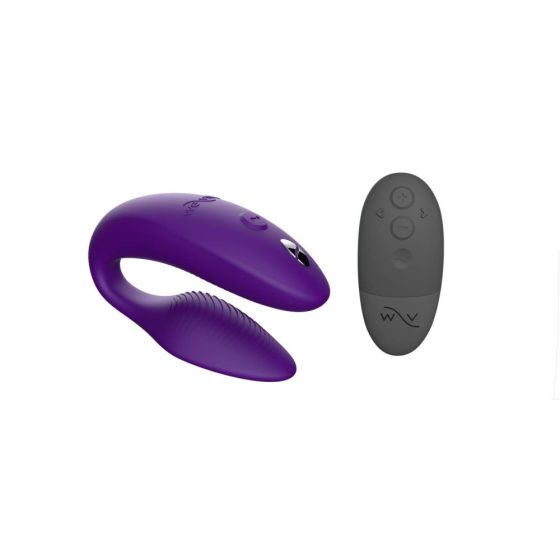 We-Vibe Sync - vibrator de cuplu inteligent, cu baterie și control radio (violet)
