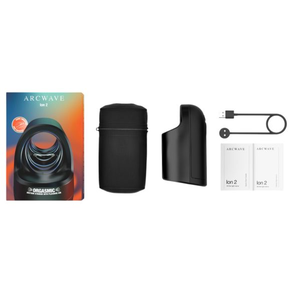 Arcwave Ion2 - masturbator cu unde de aer - negru
