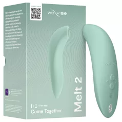   We-Vibe Melt 2 - Stimulator clitoridian cu unde de aer controlat prin aplicație (turcoaz)