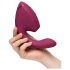 Womanizer Next Duo - vibrator 2în1 punctul G și clitoridian - roz