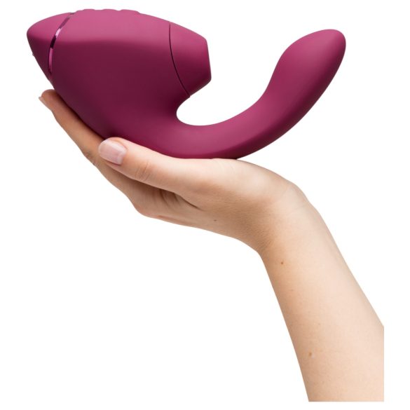 Womanizer Next Duo - vibrator 2în1 punctul G și clitoridian - roz